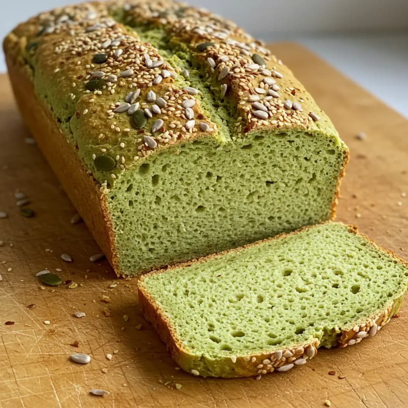 Pão de Espinafre e Aveia