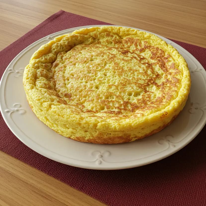 Pão de Queijo Gigante na Frigideira