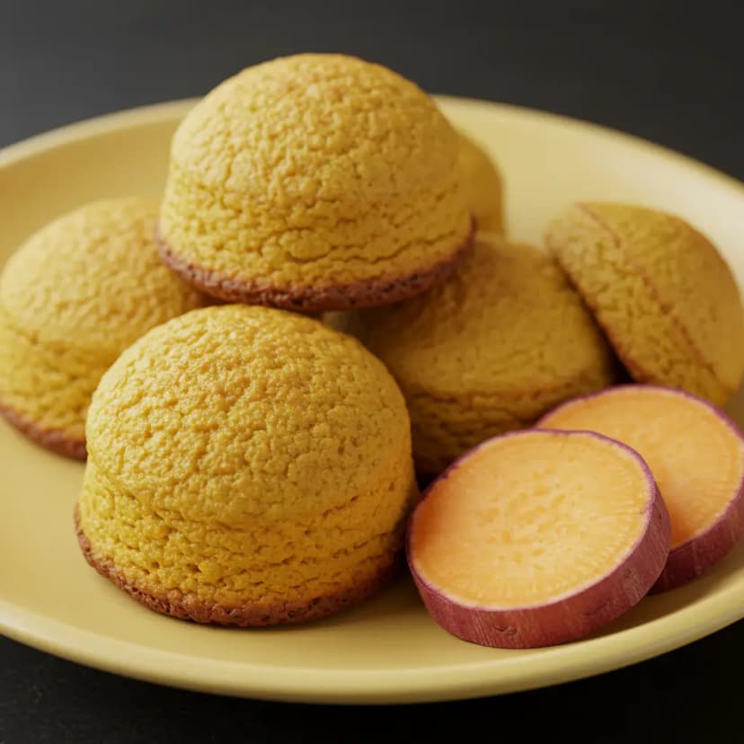 Pão de Queijo Light de Batata Doce