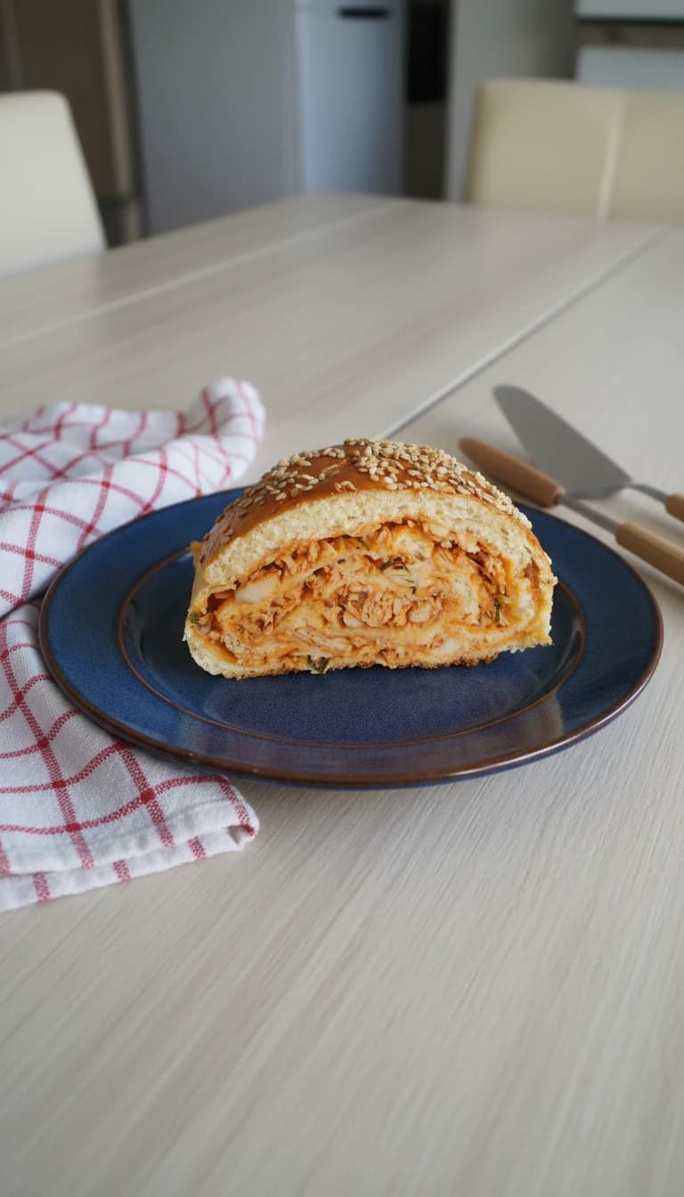 Pão Recheado Caseiro