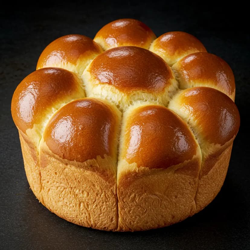 Pão sem ovo e sem leite