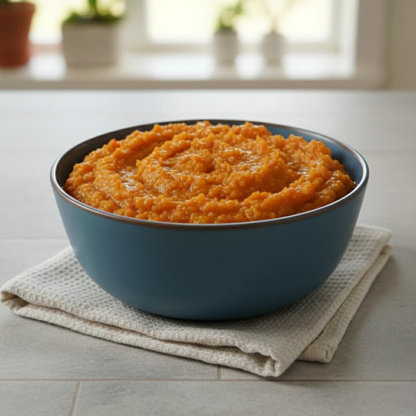 Patê Cremoso de Cenoura com Sardinha