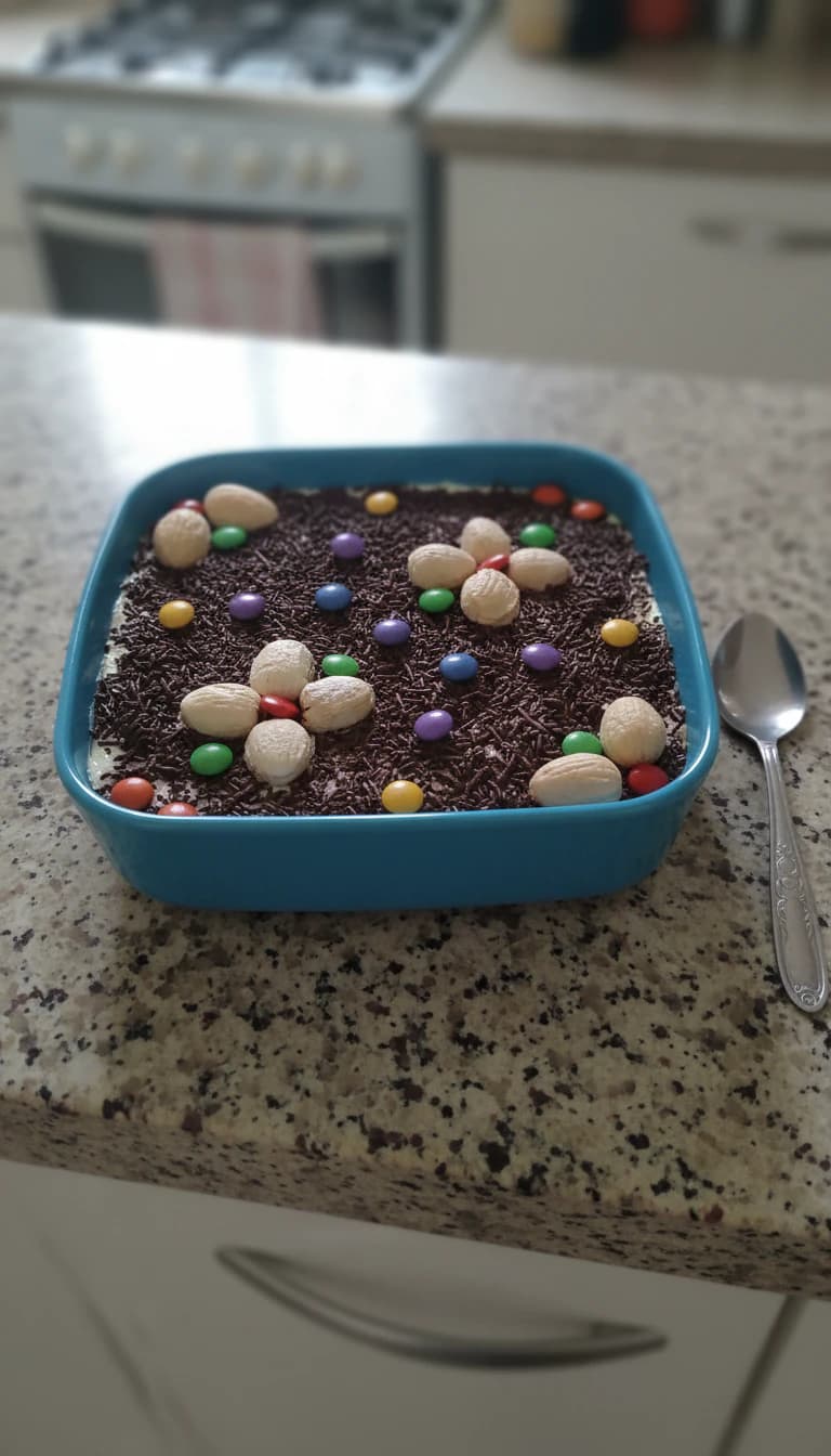 Pavê de Biscoito Bono