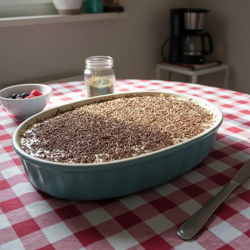 Pavê de Doce de Leite da Maria Helena de Carvalho