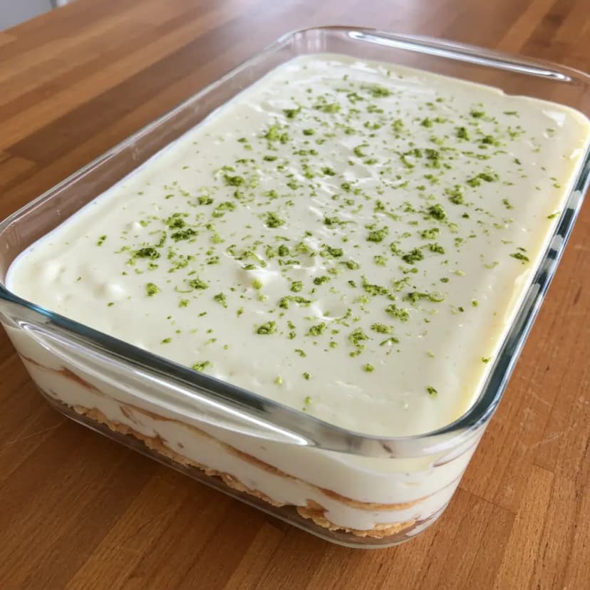 Pavê de Limão com Leite em Pó