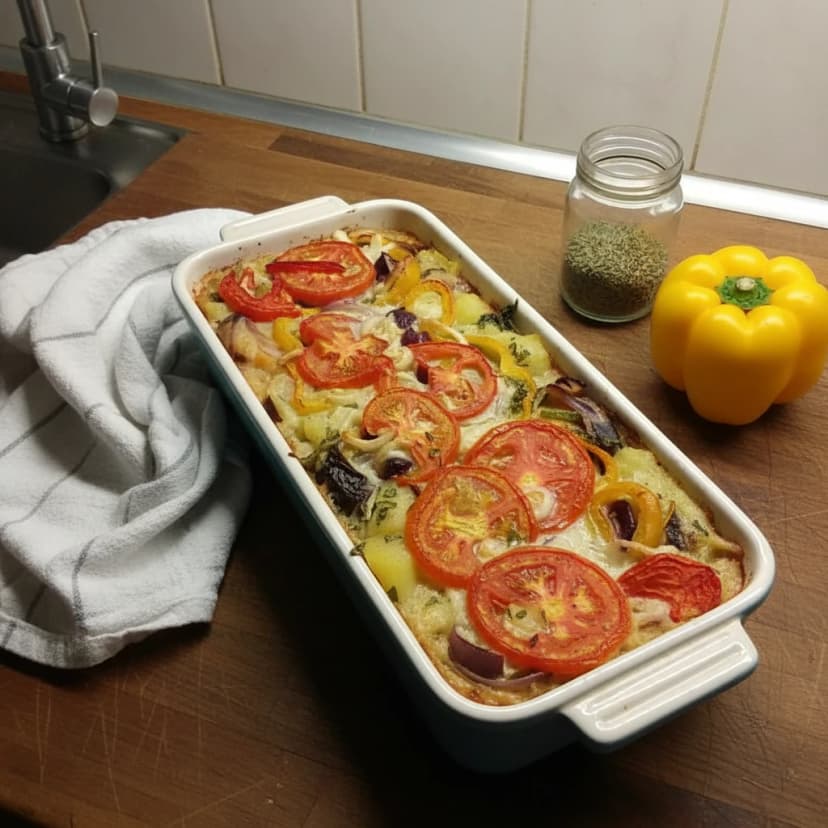 Peixe na Telha com Pirão de Farinha