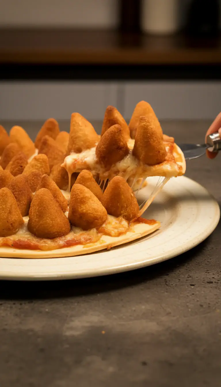 Pizza de Coxinha