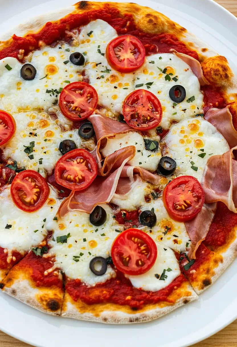 Pizza de Farinha de Arroz