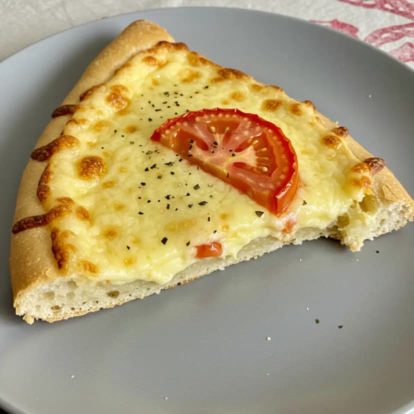 Pizza Rápida de Farinha de Trigo