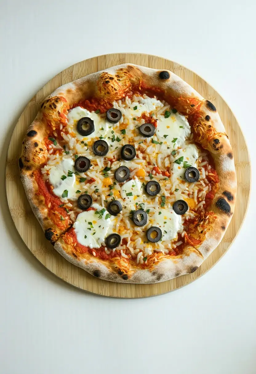 Pizza Sem Glúten de Arroz