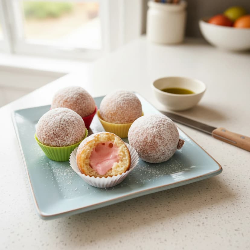 Pop Cakes de Coco com Marshmallow