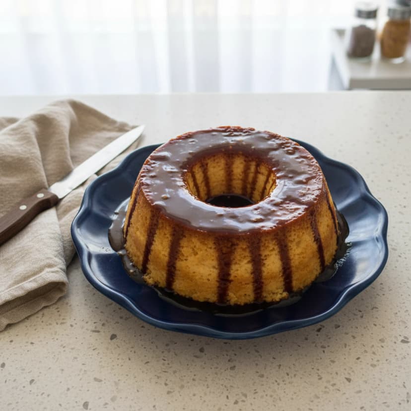 Pudim de Sorvete com Chocolate