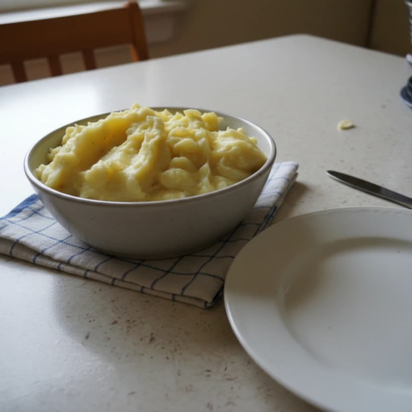 Purê de Batata Cremoso com Parmesão