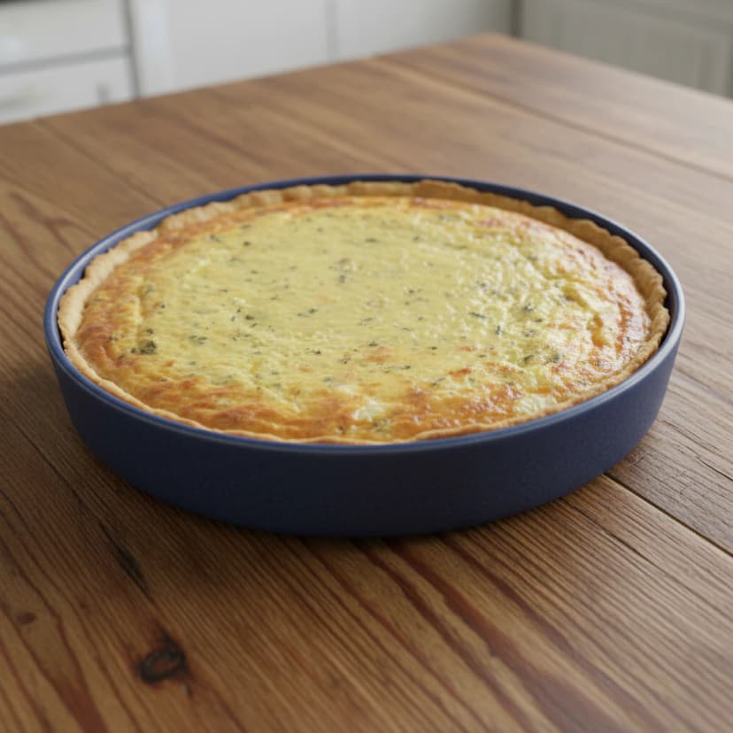Quiche de Queijos Cremosa