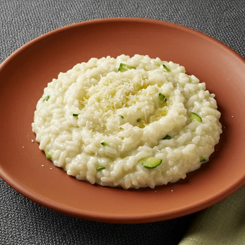 Risoto Cremoso de Abobrinha
