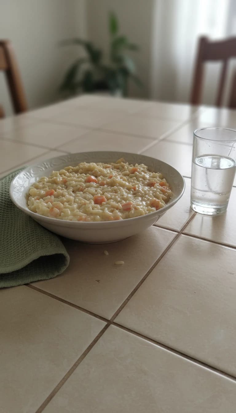 Risoto Cremoso de Arroz