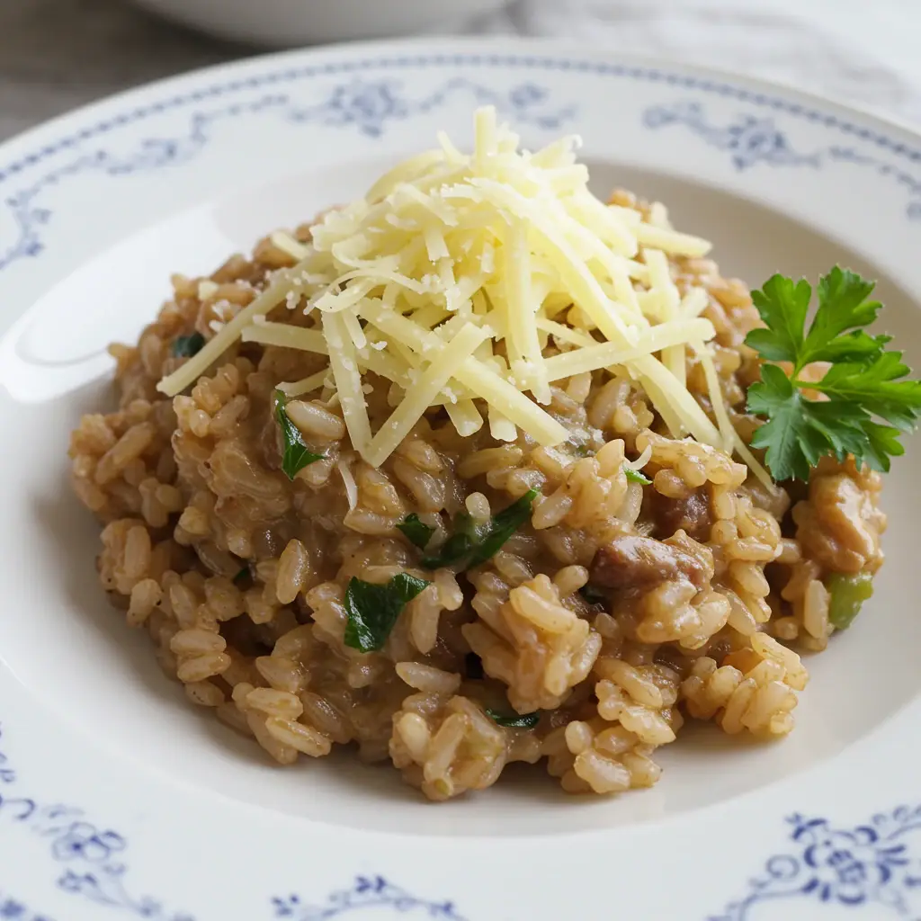 Risoto de lingüiça Toscana