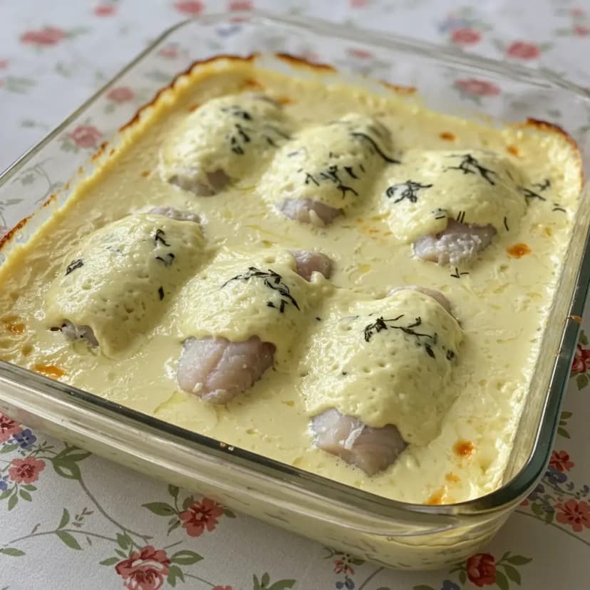 Saint Peter ao Molho Cremoso