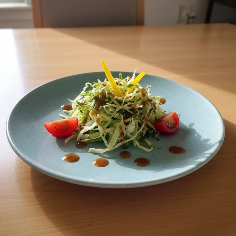 Salada Agridoce de Repolho com Café