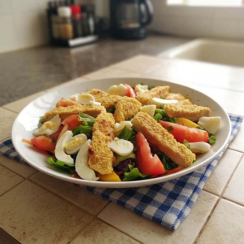 Salada Tropical de Frango