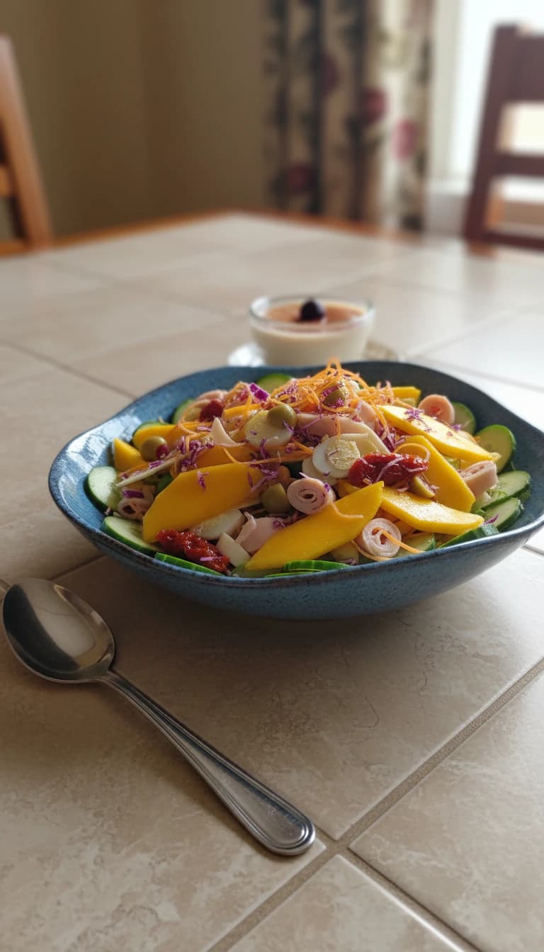 Salada Tropical Refrescante