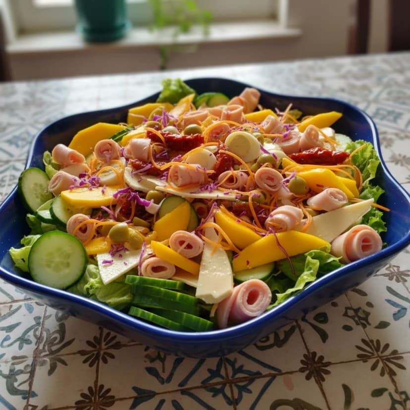 Salada Tropical Refrescante