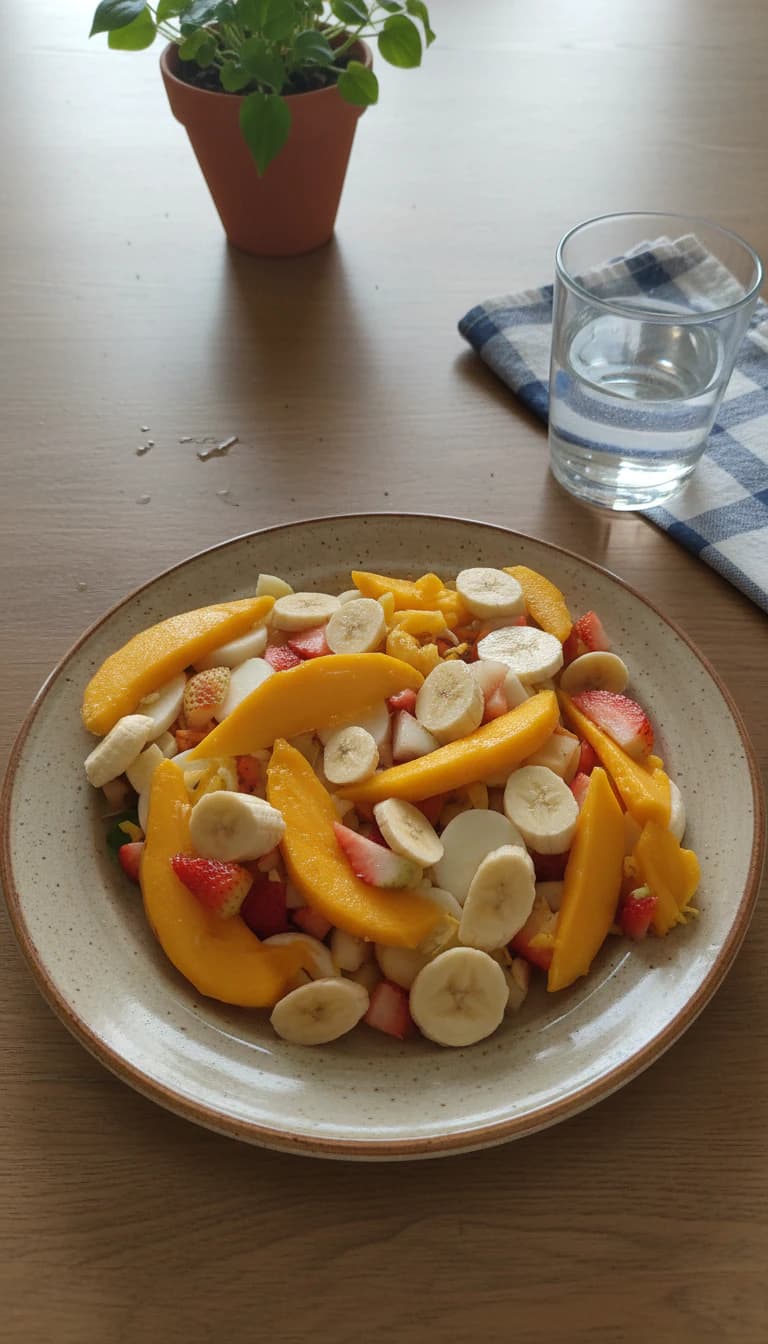 Salada Tropical Refrescante