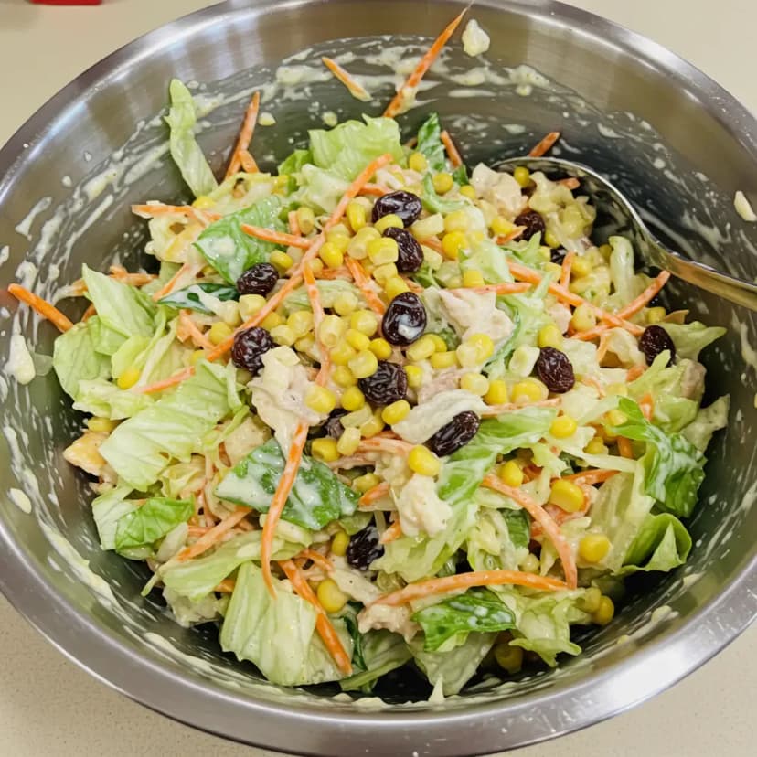 Salpicão de Presunto e Bacon Festivo