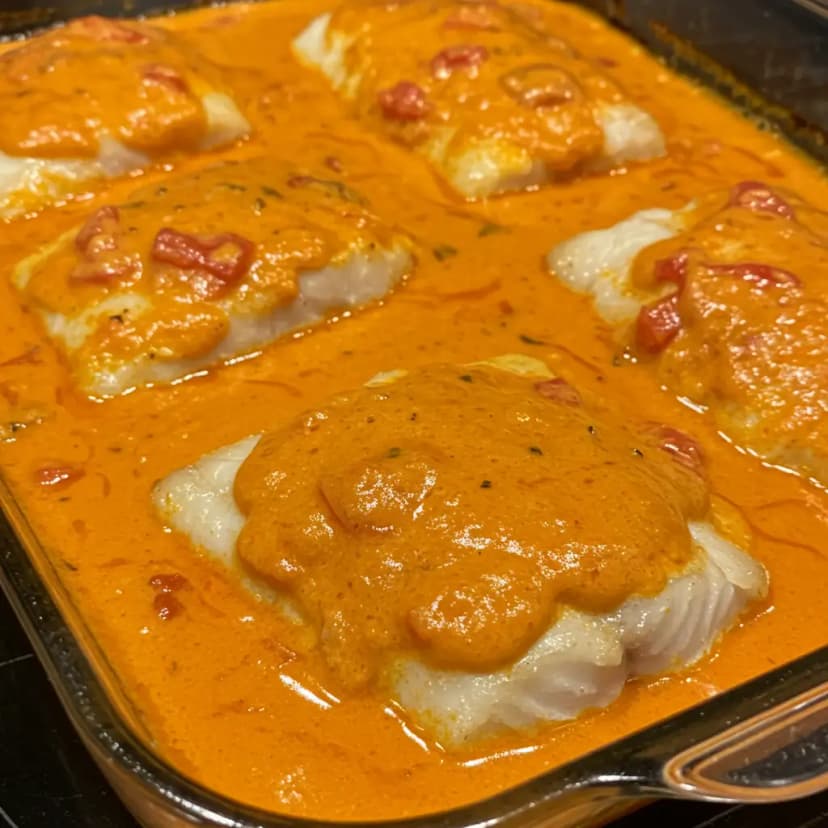 Sardinha ao Forno com Molho Cremoso