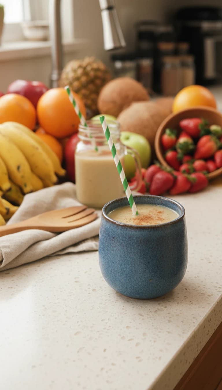 Smoothie Cremoso de Banana
