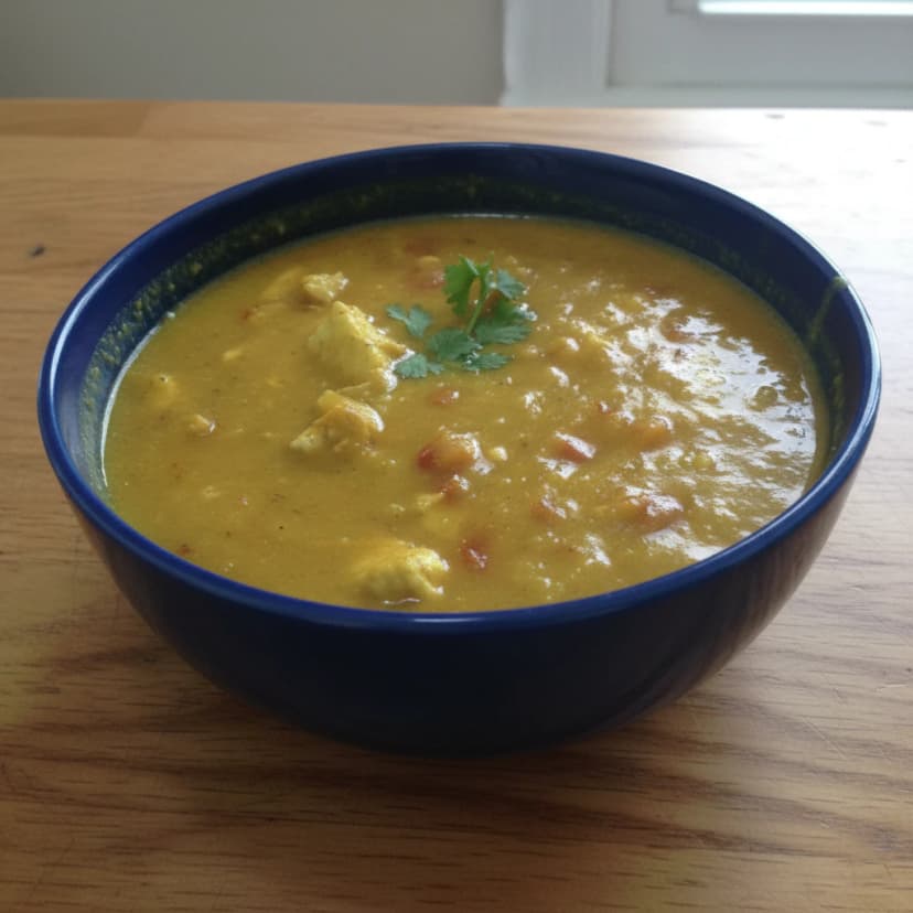 Sopa Cremosa de Frango