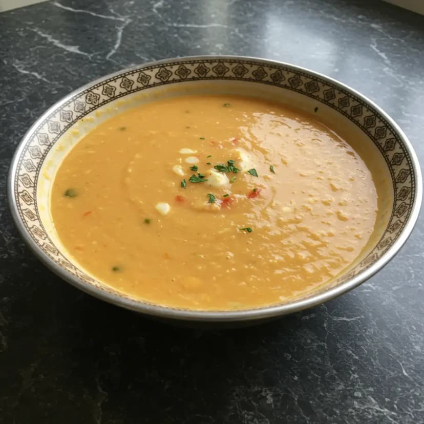 Sopa Cremosa de Siri
