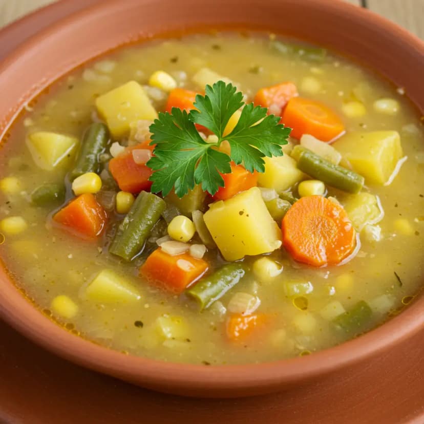 Sopa de Legumes Caseira