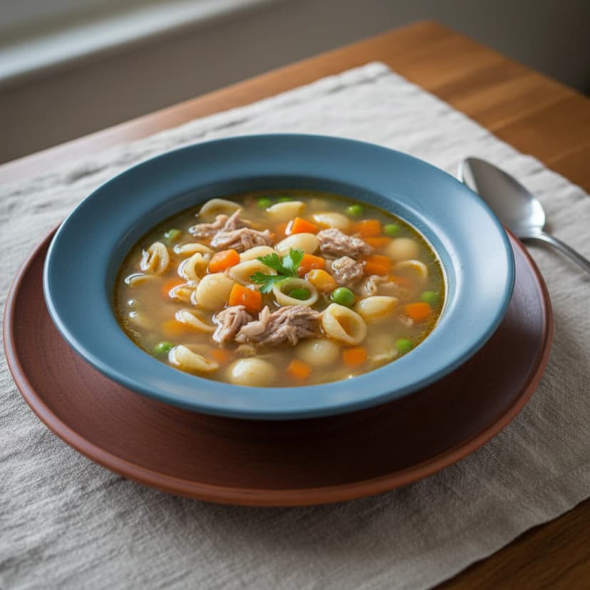 Sopa de Legumes com Macarrão