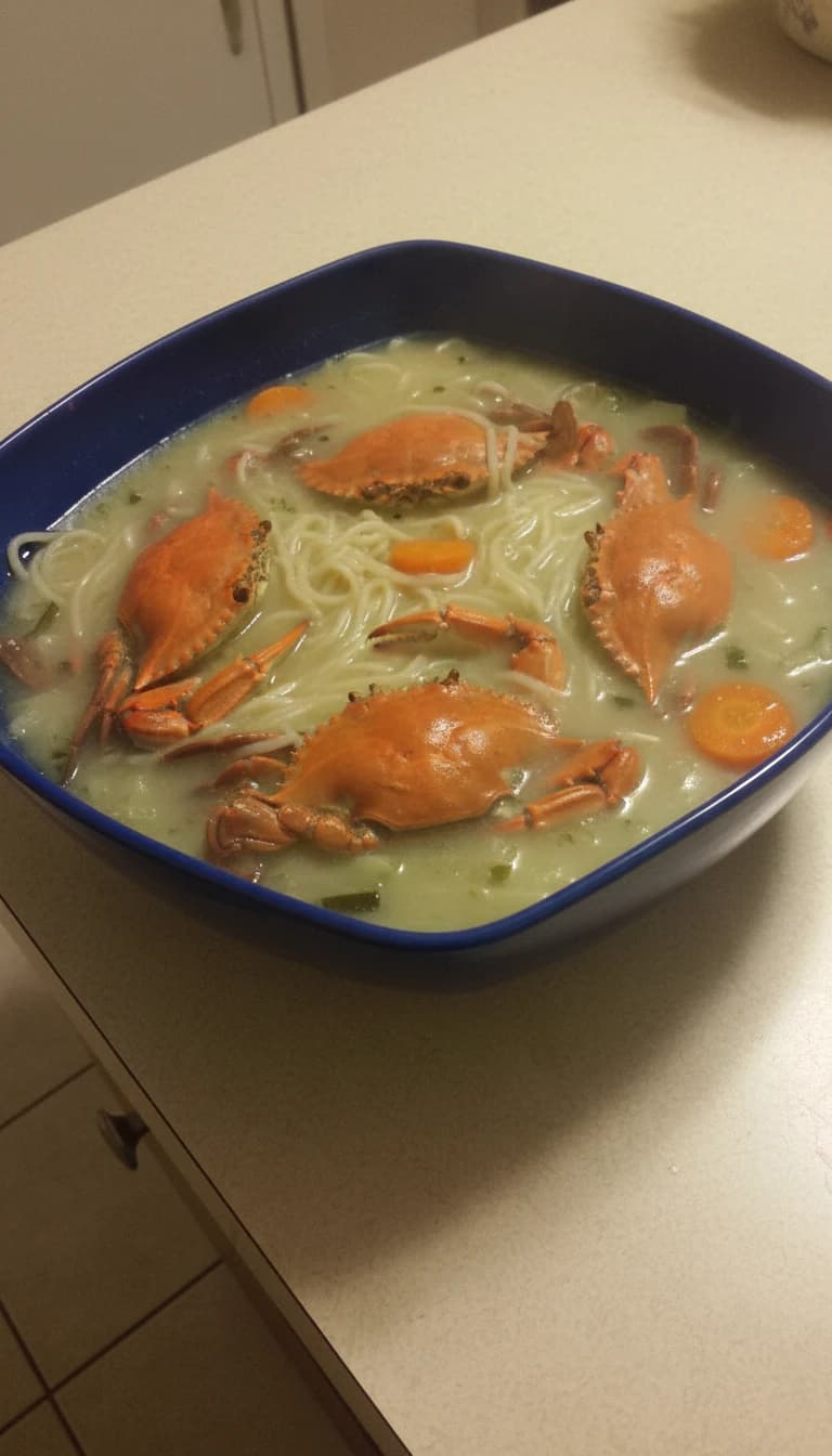 Sopa de Siri Cremosa