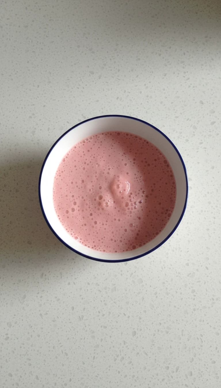 Sorvete Cremoso de Morango