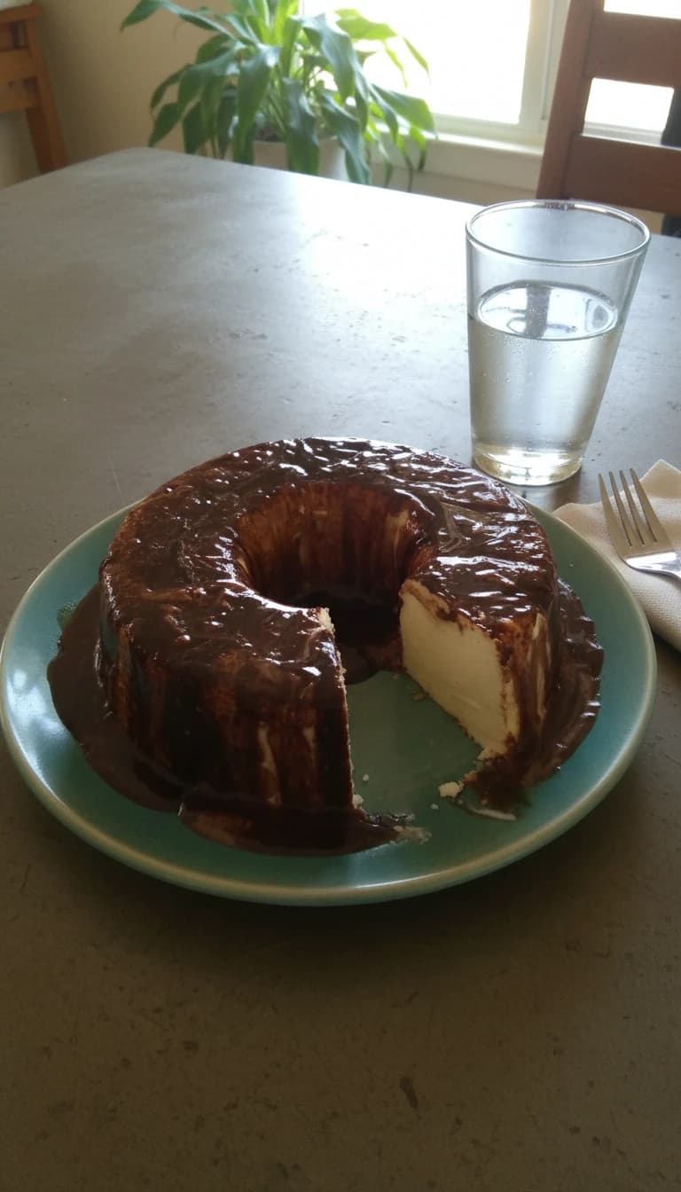 Sorvete de Chocolate com Creme