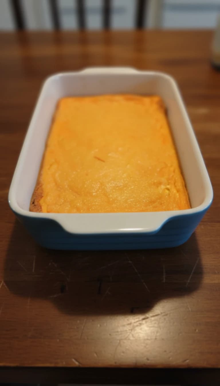 Soufflé Cremoso de Cenoura