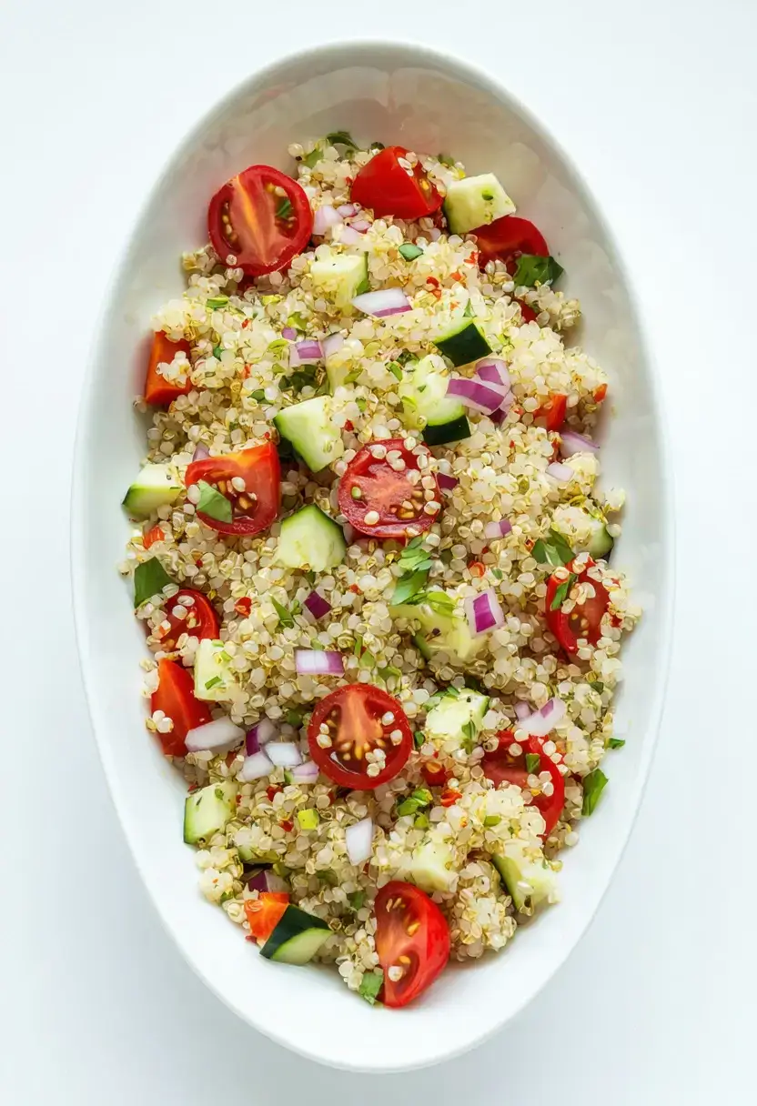 Tabule de Quinoa e Ervas