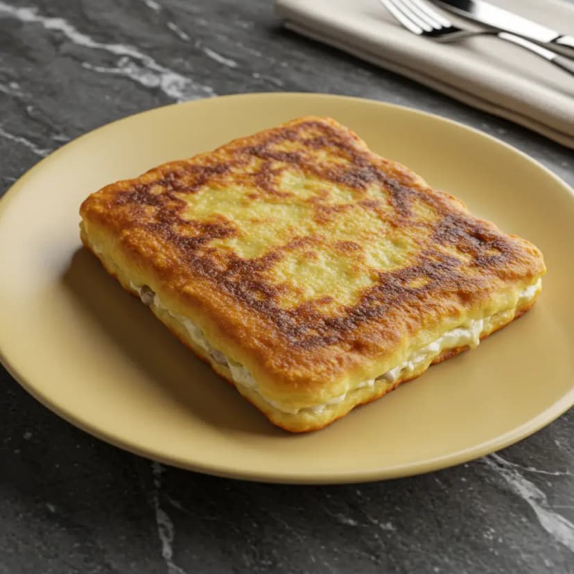 Torrada Francesa de Presunto e Queijo