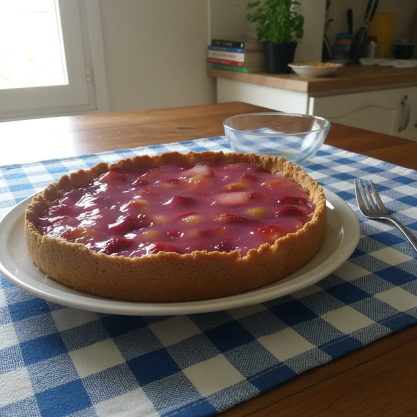 Torta Cremosa de Morango