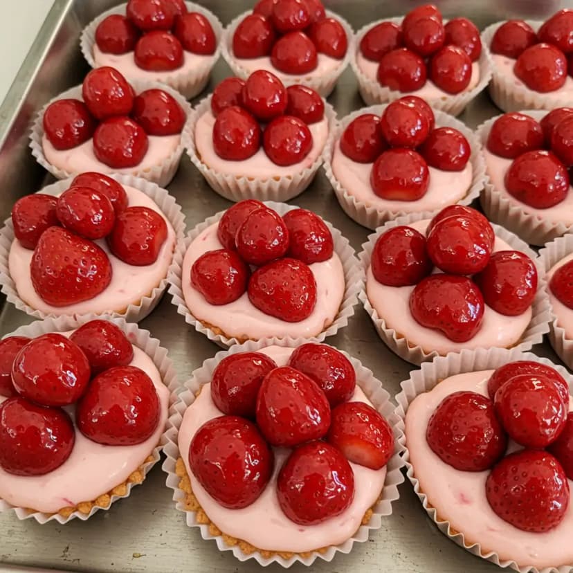 Torta Cremosa de Morango