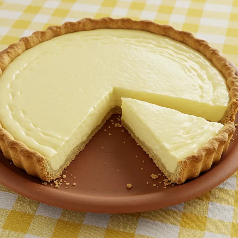Torta Cremosa de Requeijão