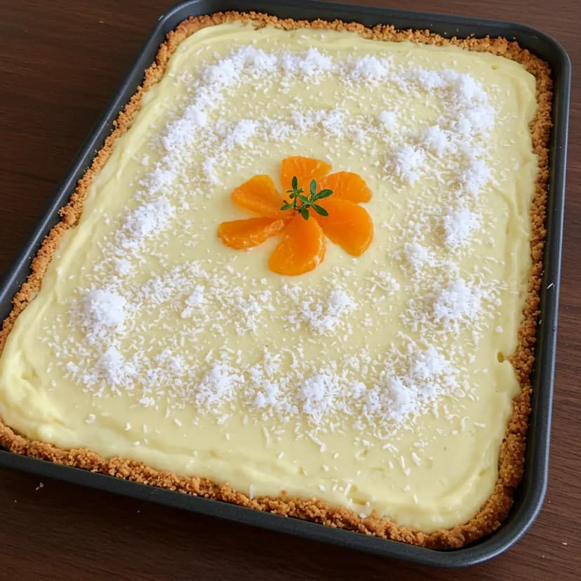 Torta de Maçã Cremosa