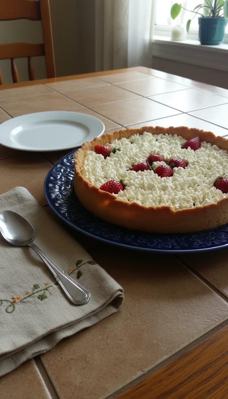 Torta de Morango com Chantilly