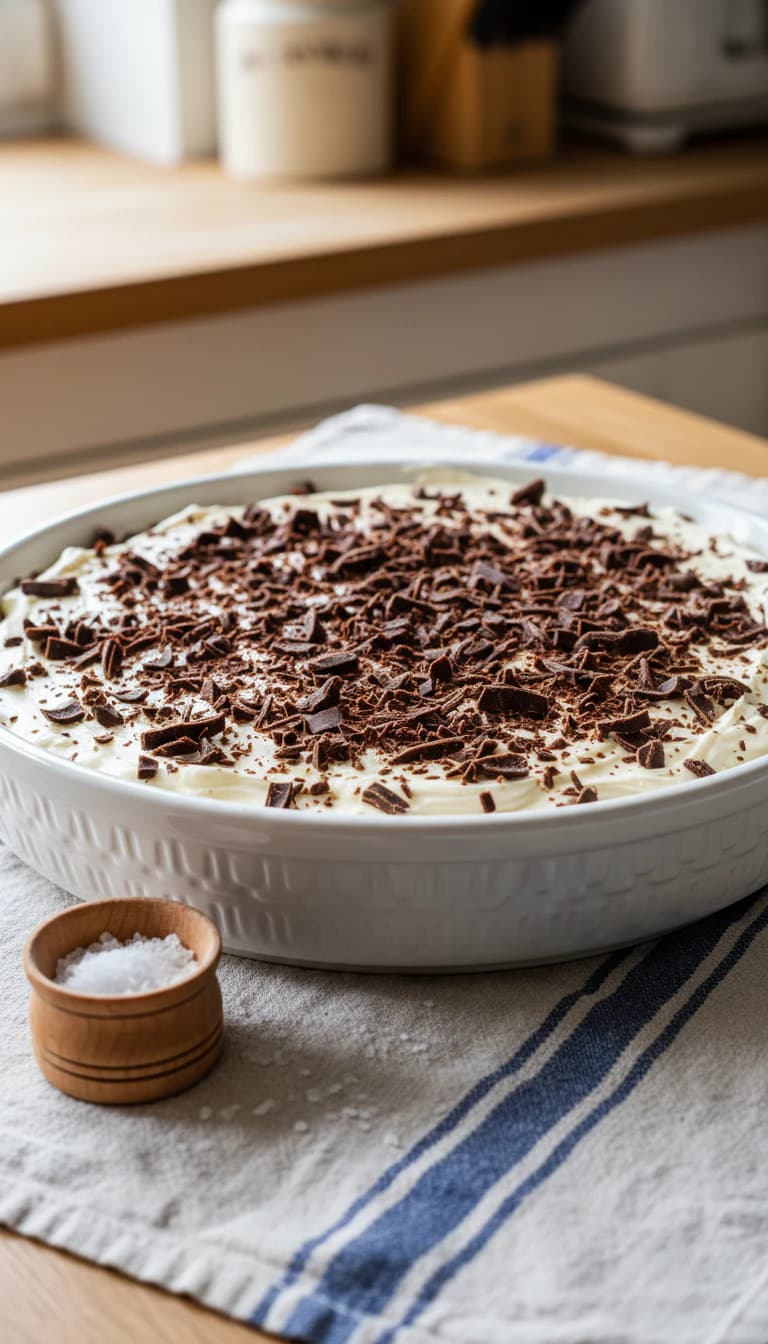 Torta de Sorvete com Chocolate