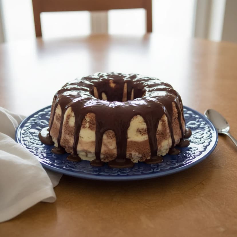 Torta Gelada de Prestígio