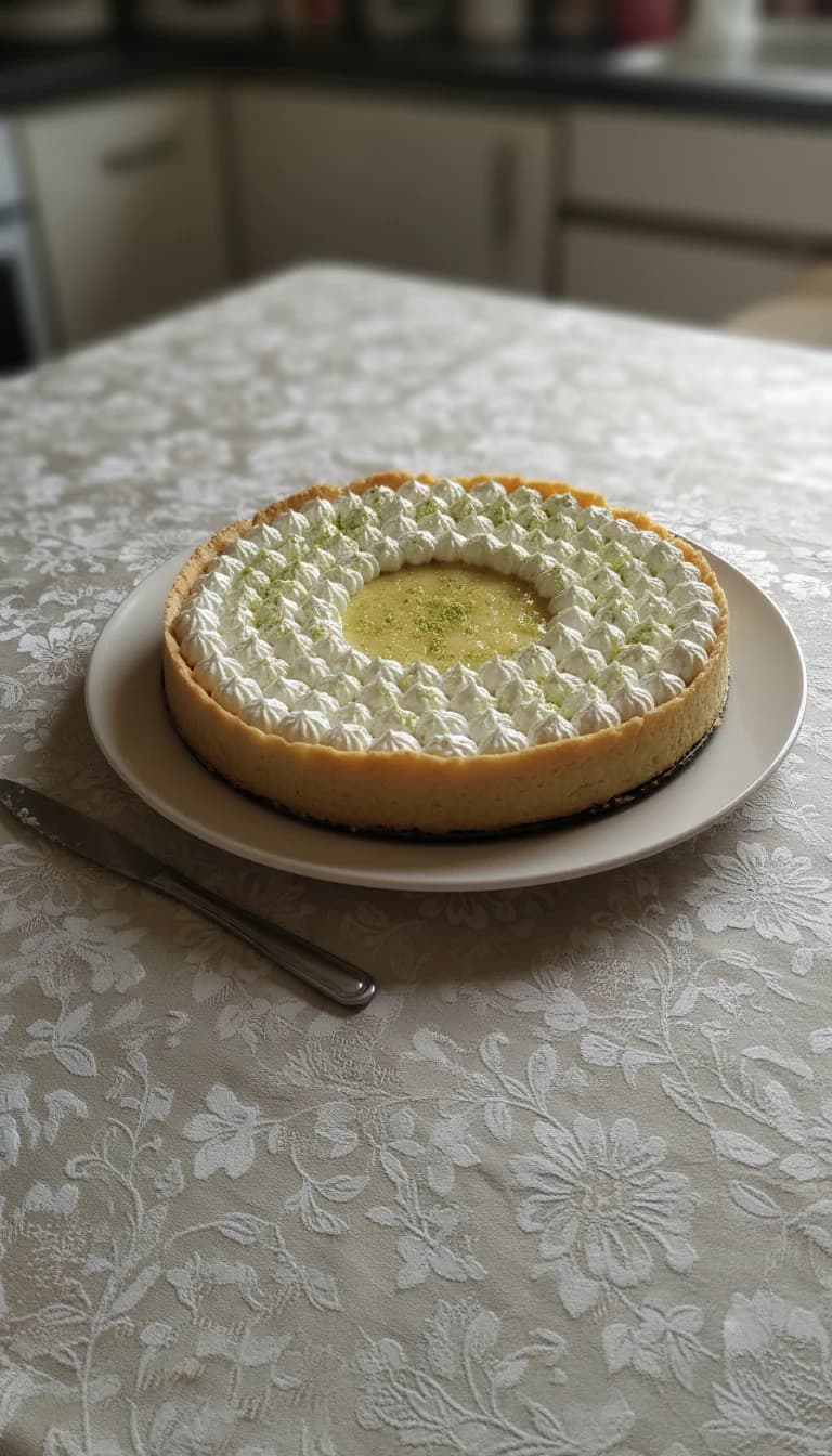 Torta Mousse de Maracujá e Limão