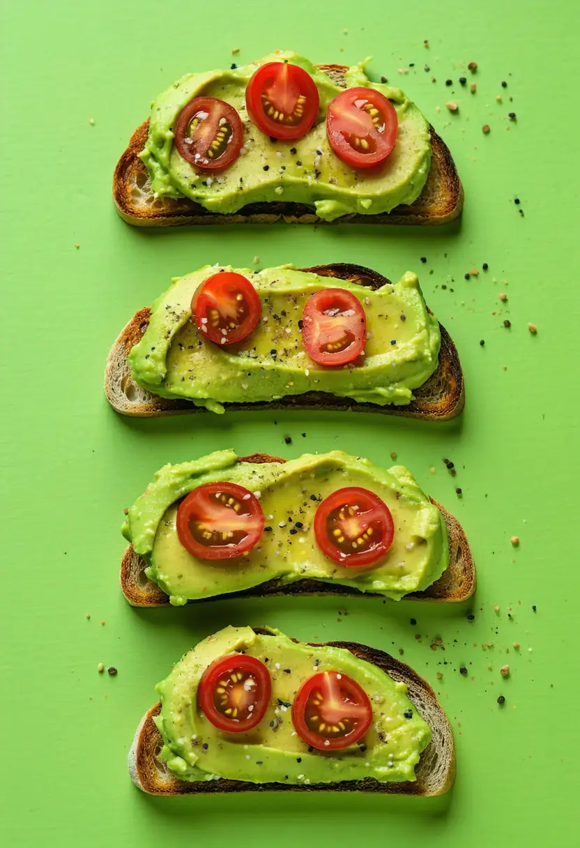 Torrada Vegana de Abacate