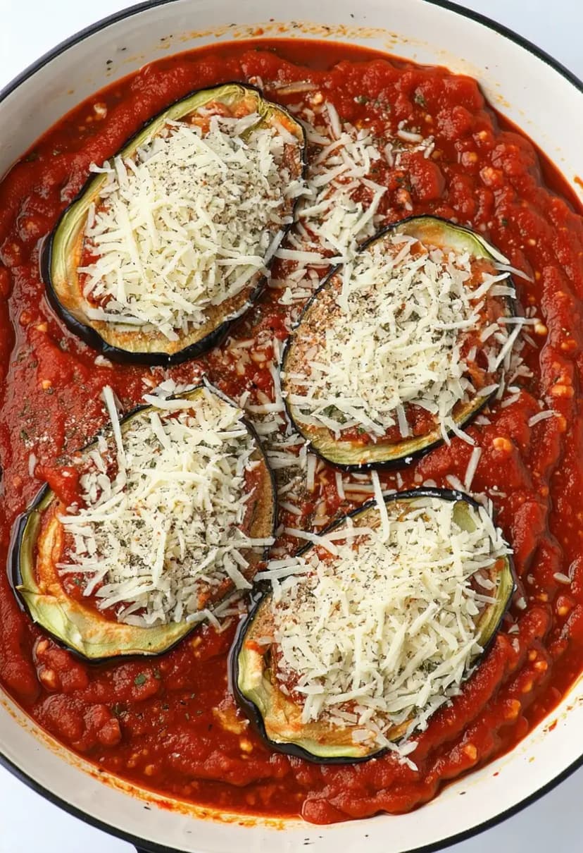 Parmesão de Berinjela Vegetariano